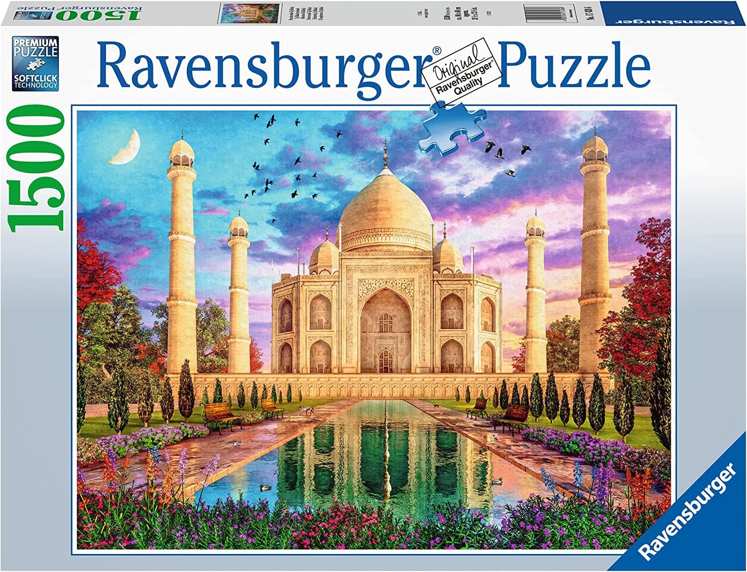 Puzzle 1500 pcs - Majestic Taj Mahal