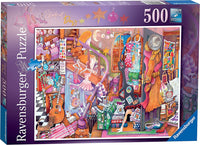 Puzzle 500 pcs - The student&#39s room