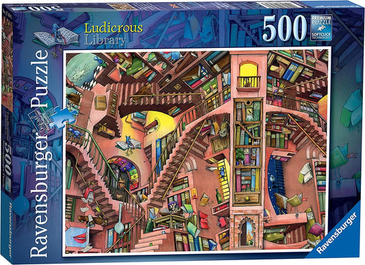 Toys Puzzle 500 pz - La biblioteca bislacca