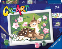 CreArt Serie E Classic - Fawn among the flowers