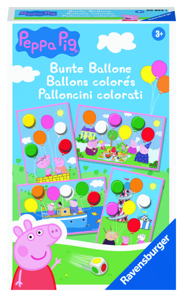 Peppa Pig Colored Balloons