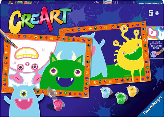 CreArt Serie Junior: 2 x Monsters