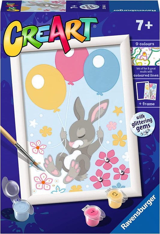 CreArt Series E Classic - Bunny with balloons