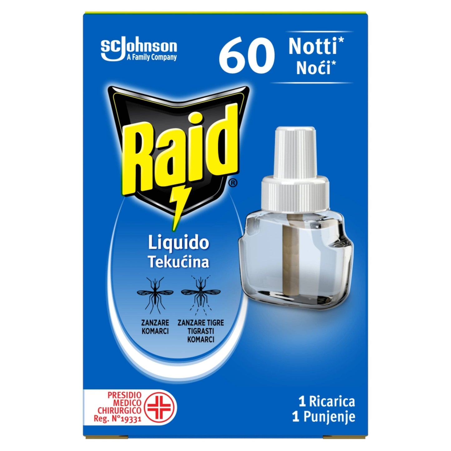 Bricocenter RAID LIQUID REFILL FAMILY 60N