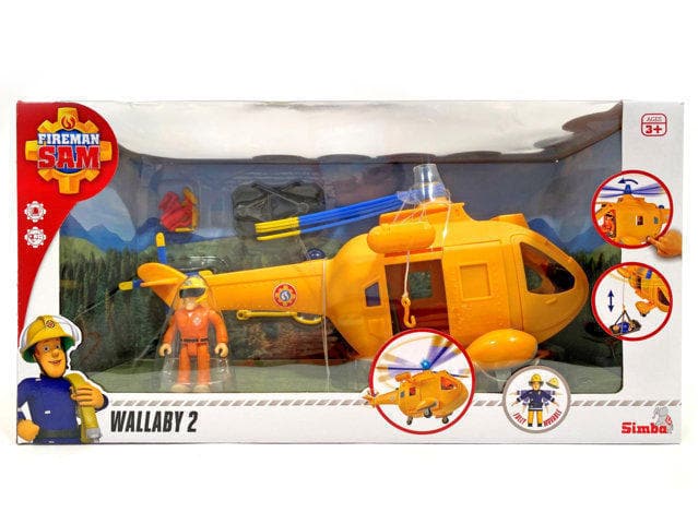 Toys Helicopter Wallaby II cm.34 with character Tom