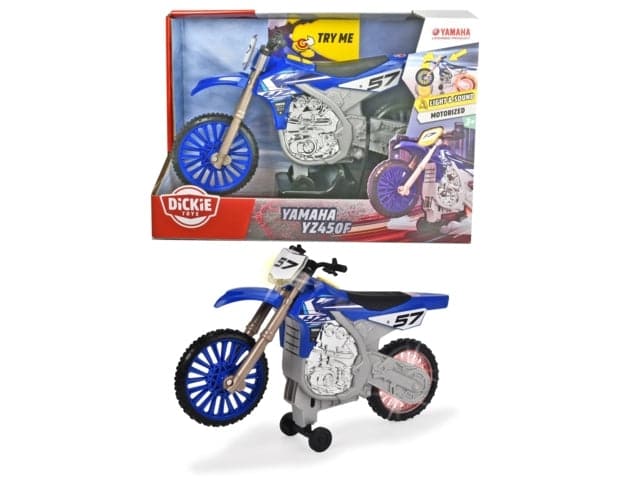 Dickie - Yamaha YZ Wheelie Riders cm. 26 with lights and sounds