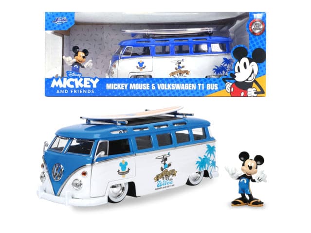 Mickey Van With Figure 1:24 Scale Die Cast With Figure