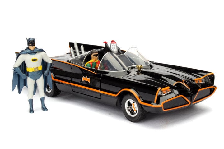 Toys Hollywood Rides - Batman: Batmobile del 1966 con Batman (Scala 1:24)