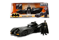 Hollywood Rides - Batman: Batmobile del 1989 con Batman (Scala 1:24)