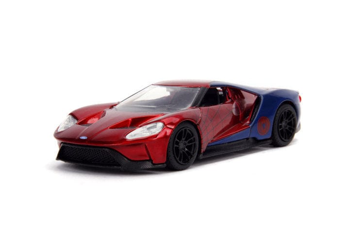 Toys Hollywood Rides - Marvel: 2017 Ford GT Spider-Man (Scale 1:32)