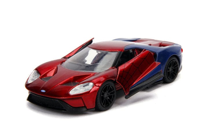 Toys Hollywood Rides - Marvel: 2017 Ford GT Spider-Man (Scale 1:32)