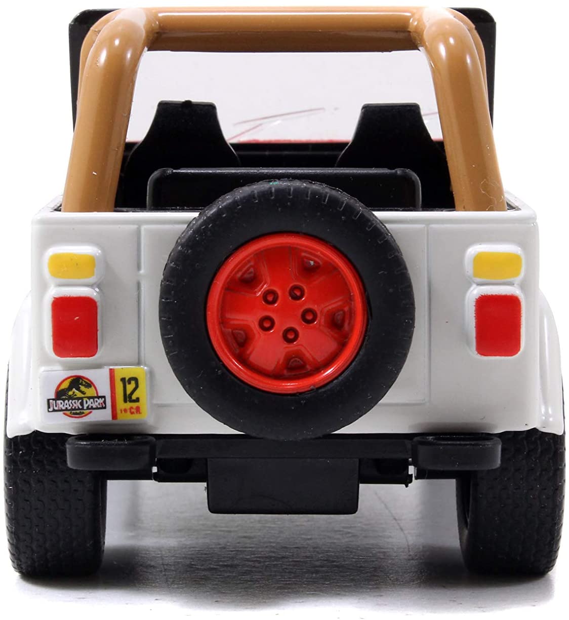 Toys Jurassic Park - Jeep Wrangler in scala 1:32 Diecast