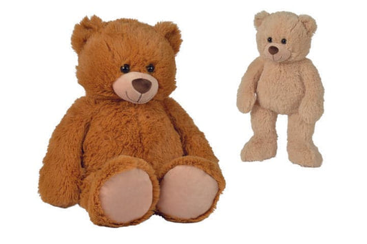 Toys Plush bear cm 43 - 2 asst beige and brown color