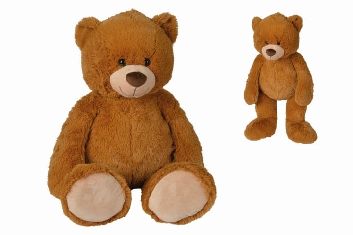 Brown plush bear cm.54