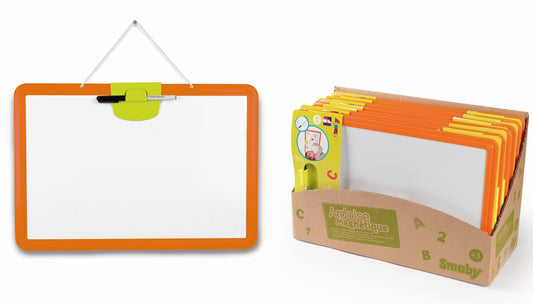 2 in 1 hanging rectangular blackboard with 47.3 x 32 cm display