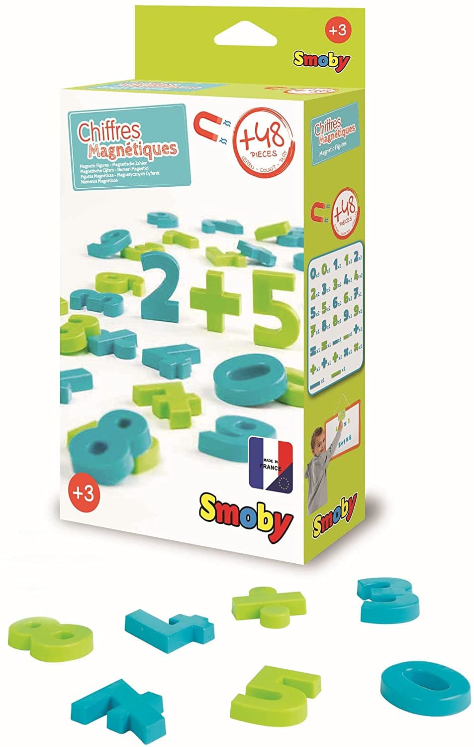 Toys 48 Magnetic Numbers