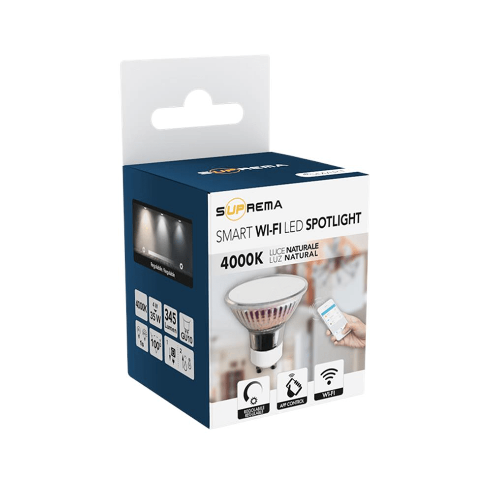 Bricocenter LED BULB SMART GU10=35W NATURAL LIGHT