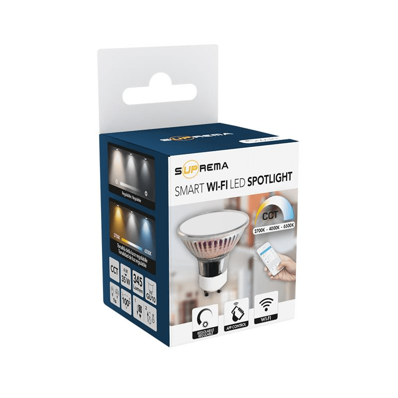 Bricocenter LED BULB SMART GU10=35W CCT