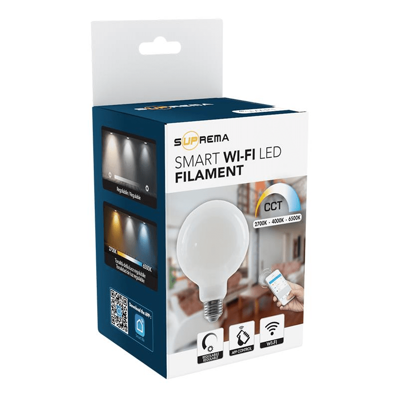 Bricocenter LED SMART BULB E27=75W FROSTED GLOBE