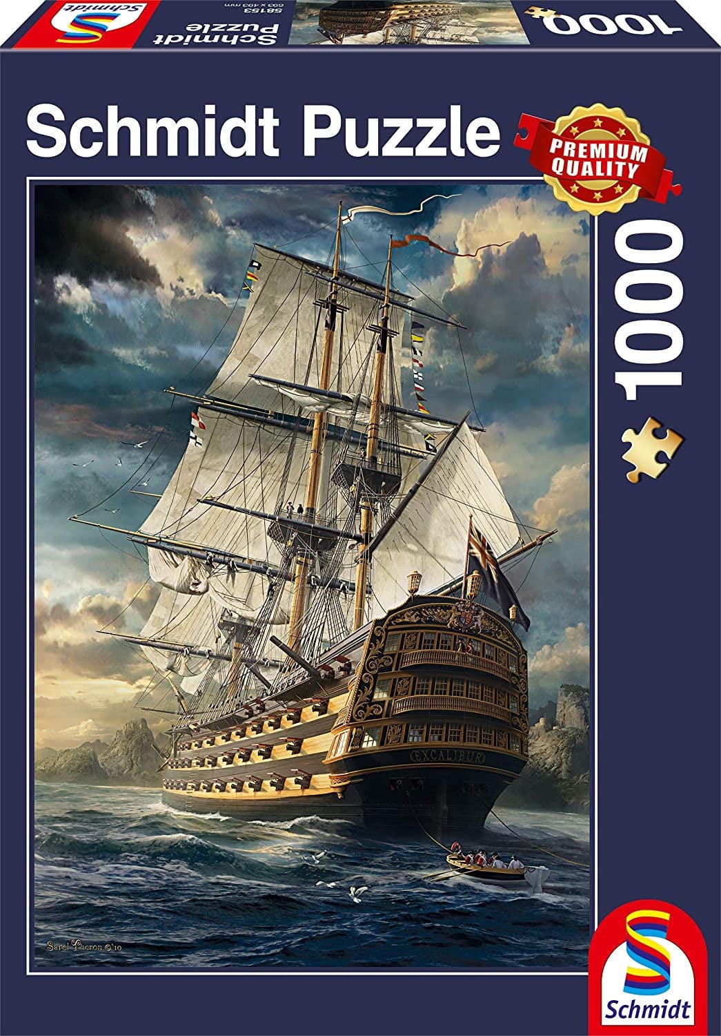 Toys 1000 Piece Jigsaw Puzzle - Sails Explained!