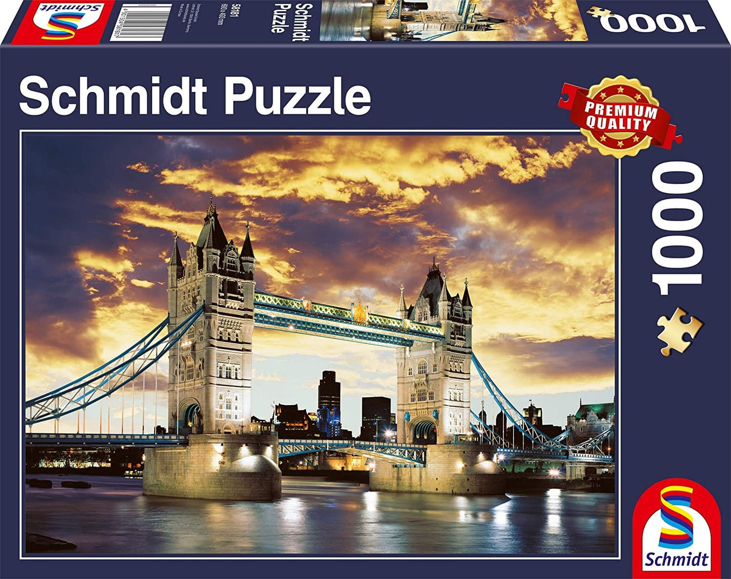 Toys 1000 Piece Puzzle - London Bridge