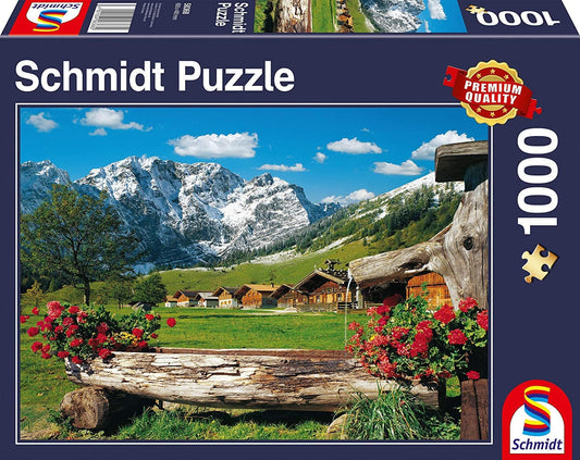 Toys 1000 Piece Puzzle - View of the Mountain Idyll