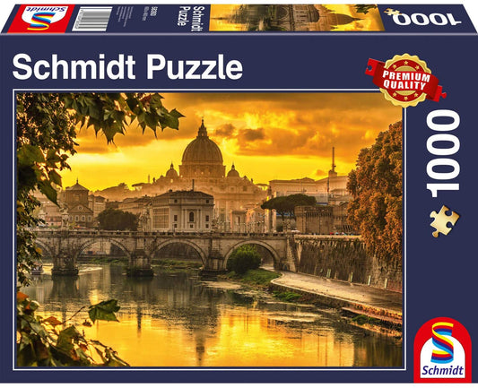 Toys 1000 Piece Puzzle - Golden Light on Rome