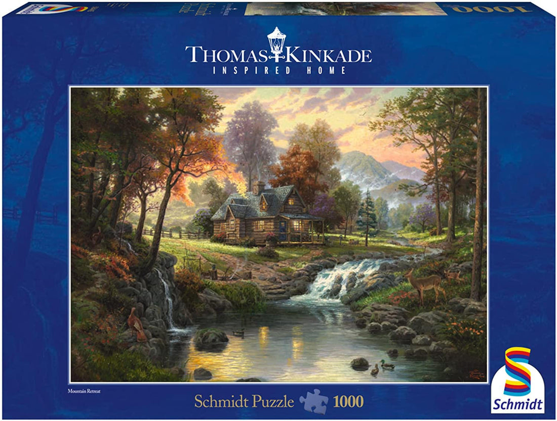 1000 Piece Puzzle - Thomas Kinkade: Twilight Chalet