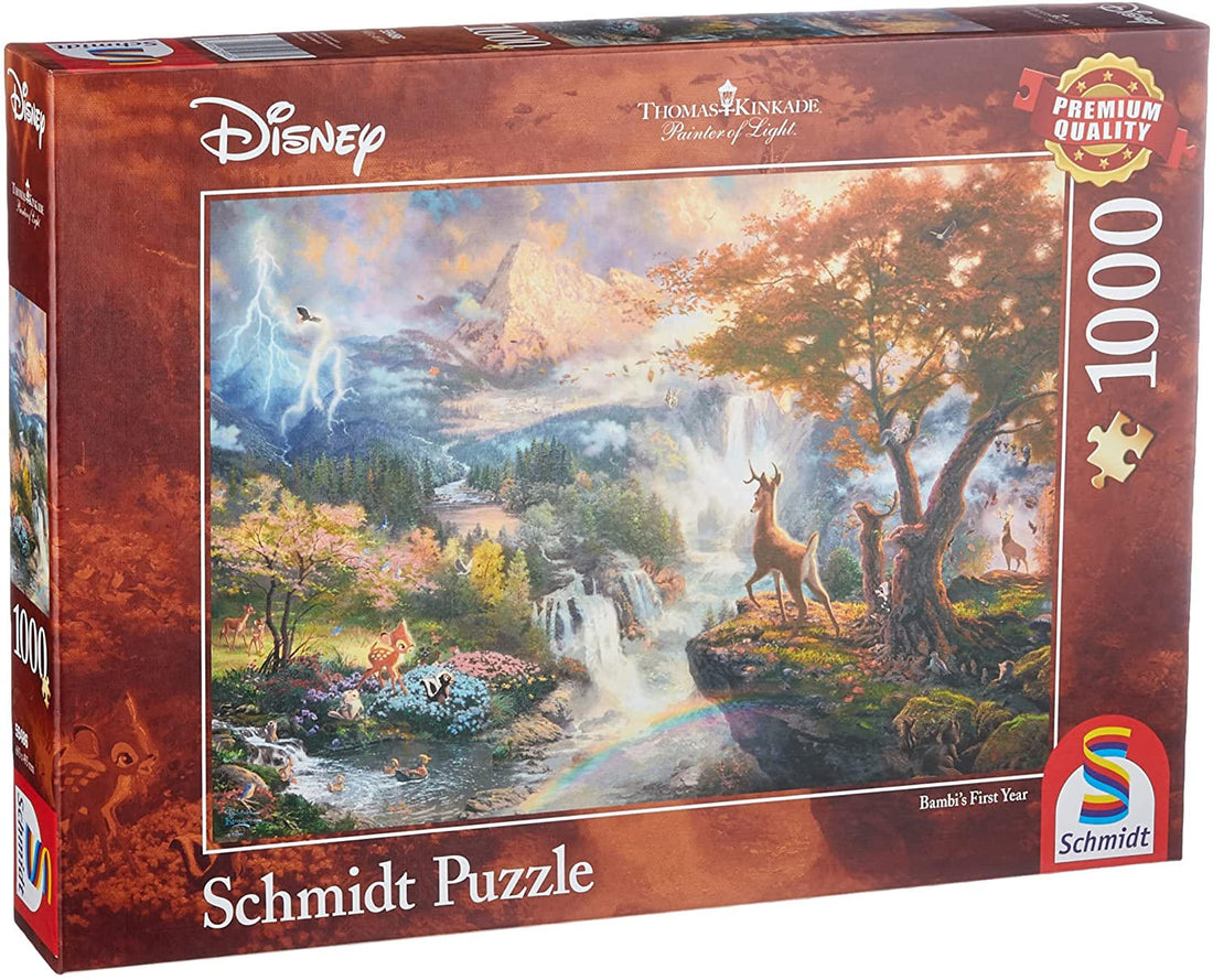 1000 Piece Puzzle - Disney: Bambi