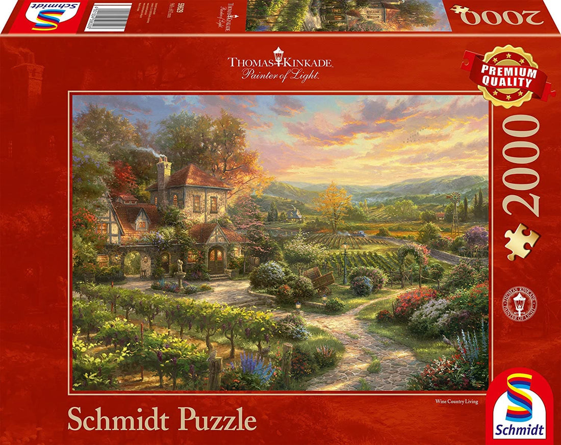 2000 Piece Puzzle - In the Vineyards