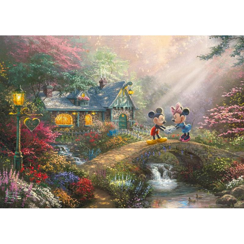 Disney, Mickey & Minnie - PUZZLES 500 PIECES NOSTALGIC BOX