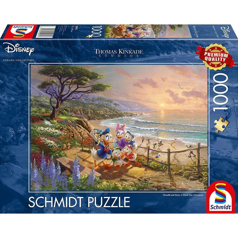 Disney, Donald & Daisy, A Duck Day Afternoon - PUZZLES 1000 TEILE - DISNEY