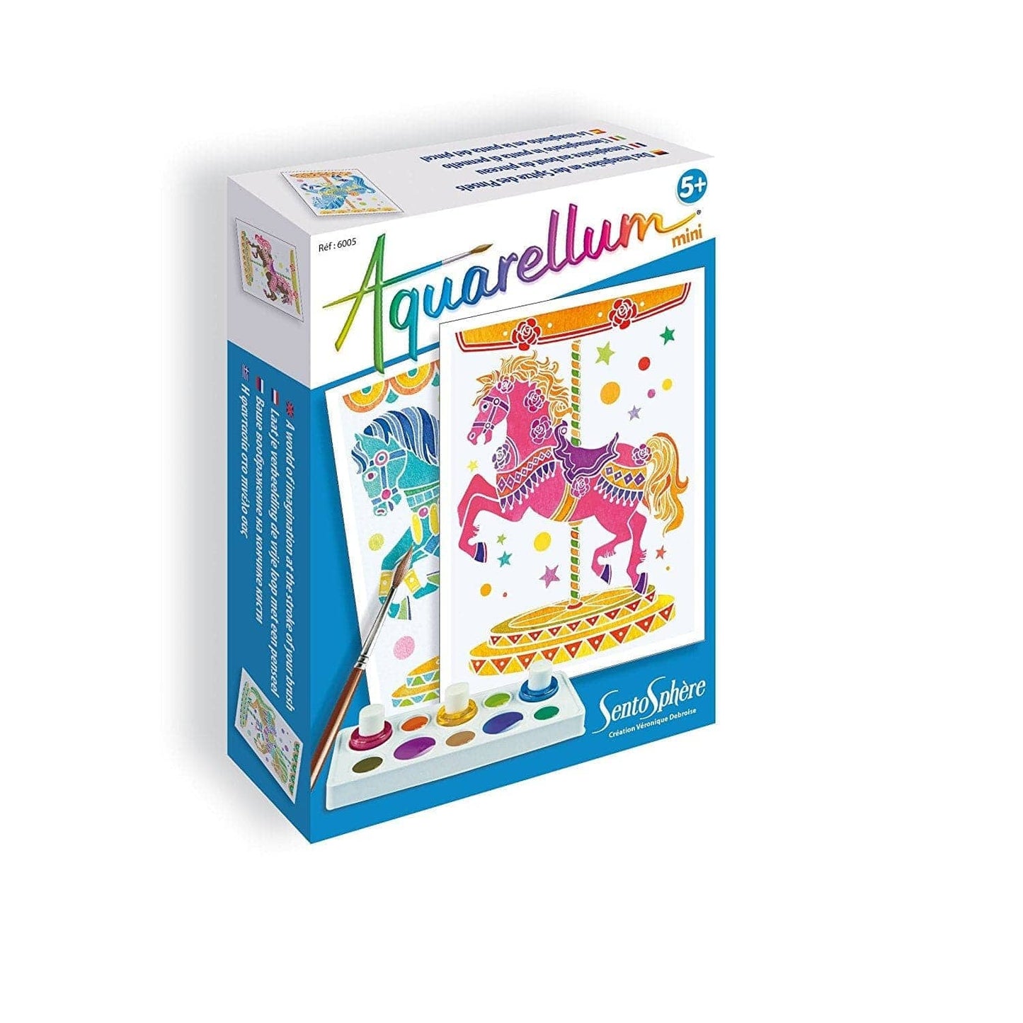 Toys Aquarellum Mini - Carousel of Horses