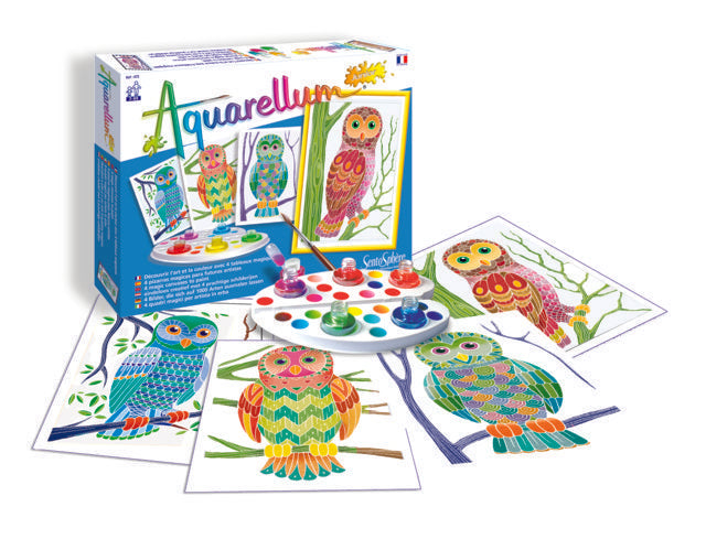 Aquarellum Junior - Owls