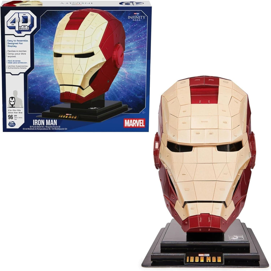 4 D Puzzle Iron Man Helmet
