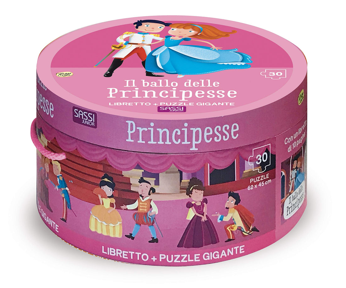 The Ball of the Princesses (Book and Giant Puzzle)