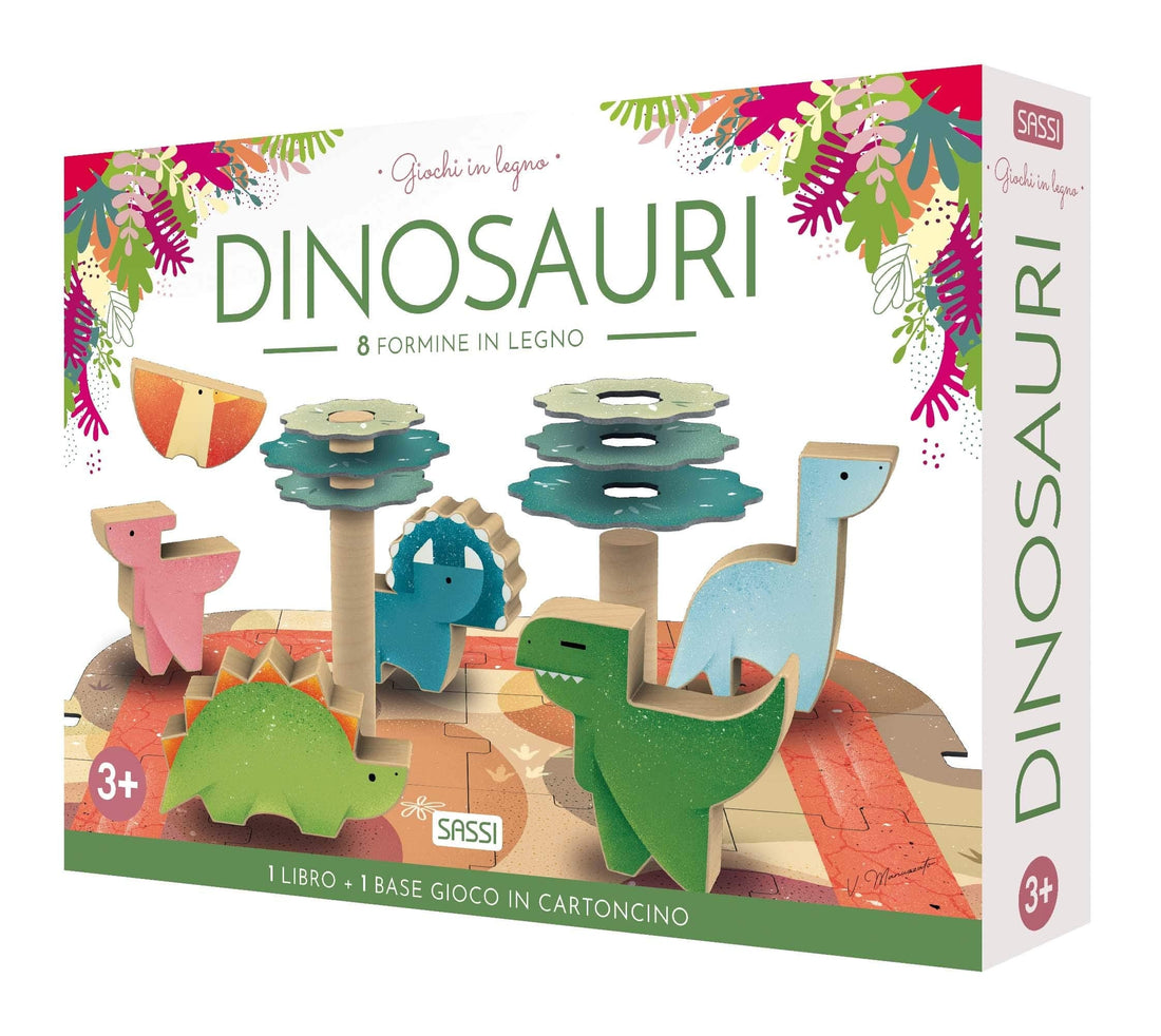 Wooden Games Dinosaurs - best price from Maltashopper.com SSJ30424