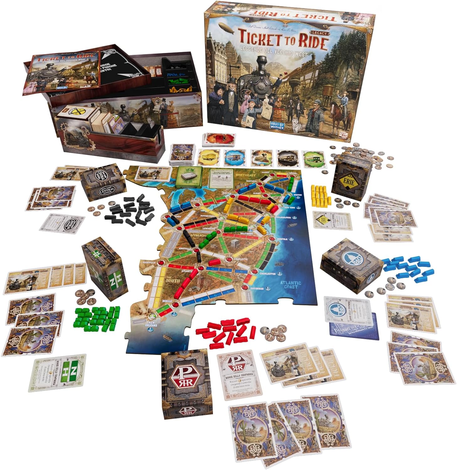 Ticket to Ride Legacy - Legends of the Old West