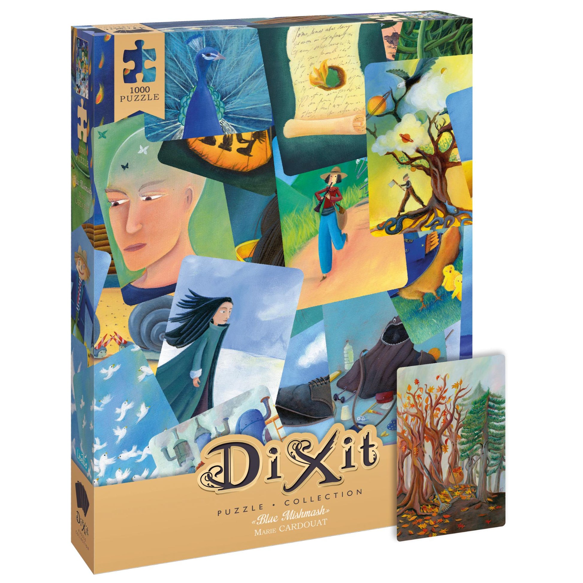 1000 Piece Puzzle - Dixit Puzzle: Blue MishMash