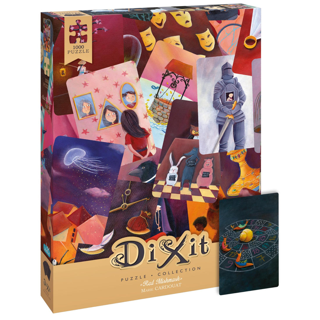 1000 Piece Puzzle - Dixit Puzzle: Red MishMash