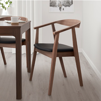 STOCKHOLM Chair, walnut , - best price from Maltashopper.com 60518226