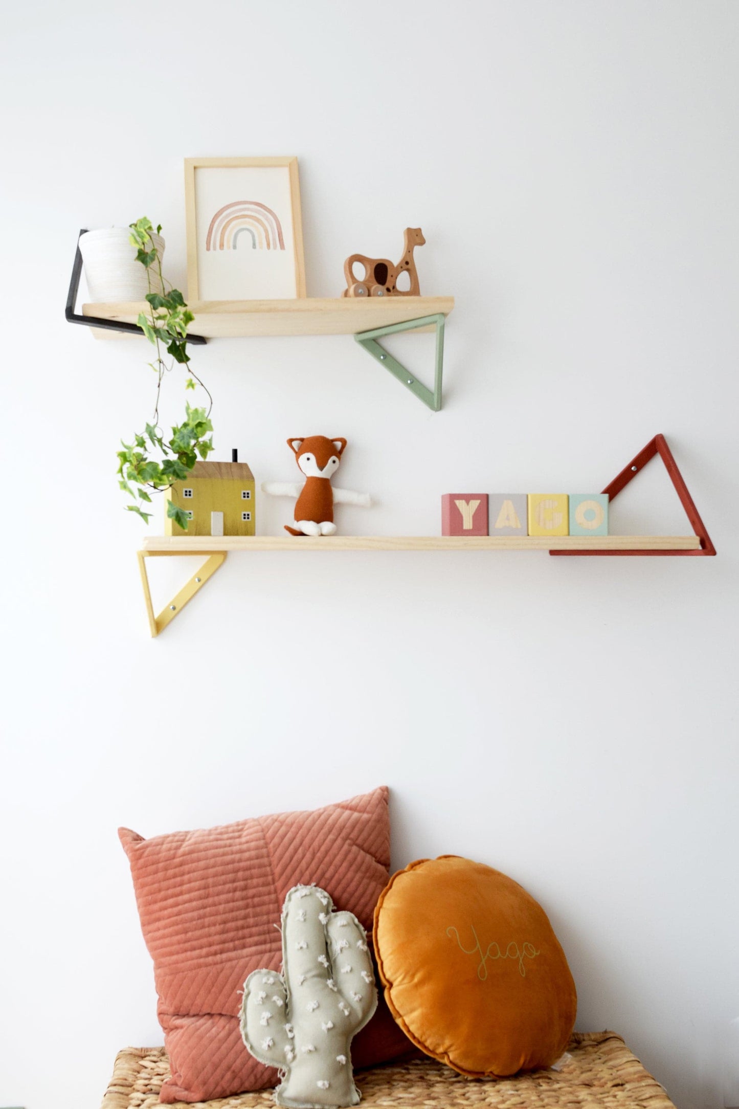 Bricocenter WALL SHELF SOLID PINE 90X17CM THICKNESS 22MM