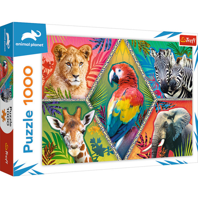 Puzzles - 1000 - Exotic Animals