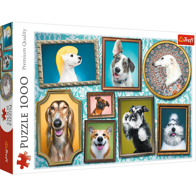 Puzzles - 1000 - Doggies Gallery