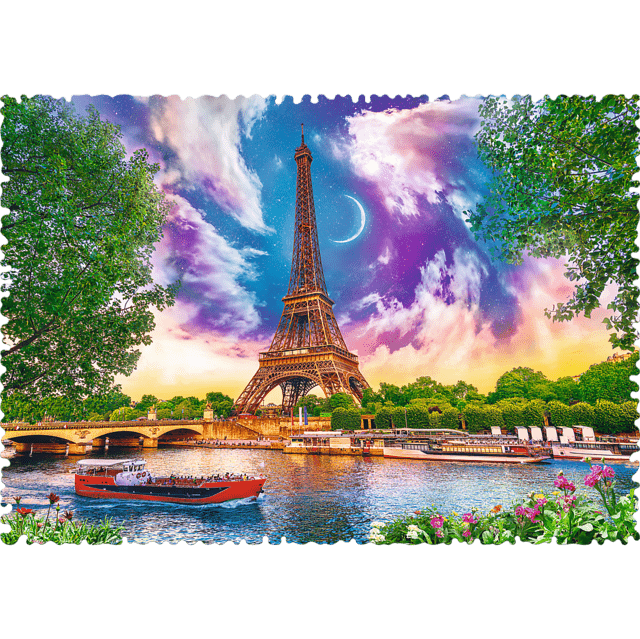 Toys 600 Piece Puzzle - Crazy Shapes: Sky over Paris