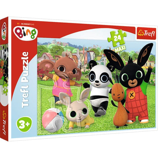 24 Piece Maxi Puzzle - Bing: Fun in the Park