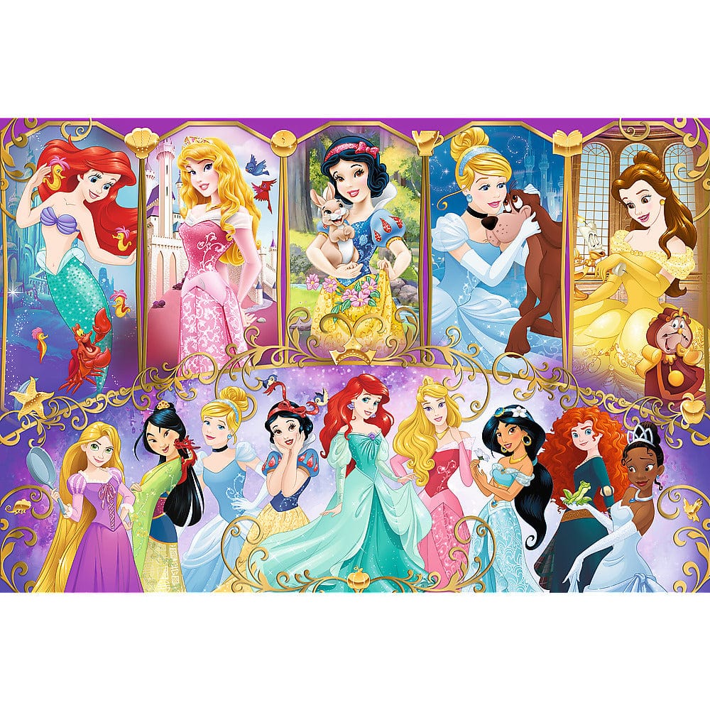 Toys 160 Piece Puzzle - Disney Princess: Princess Portraits