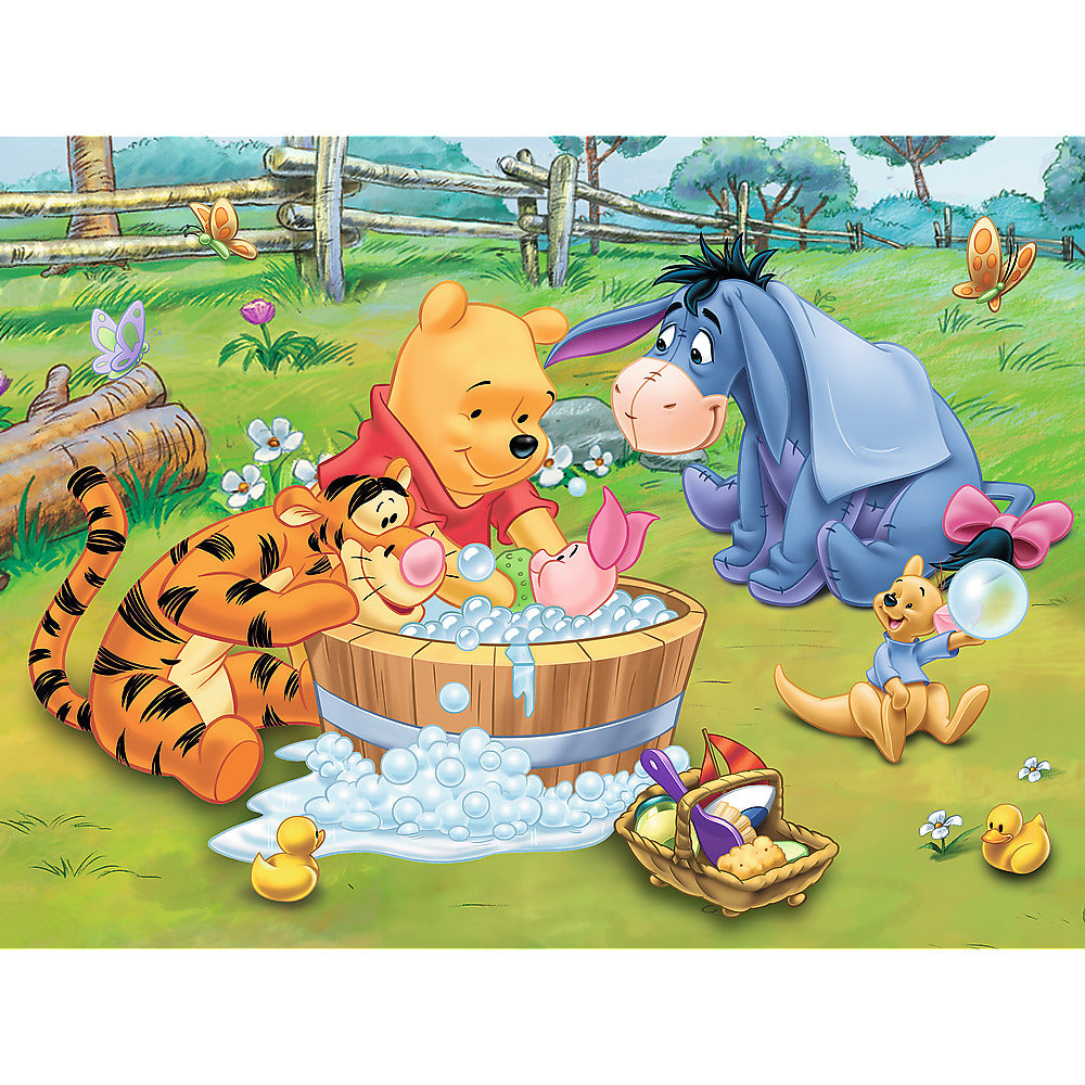 30 Piece Puzzle Winnie The Pooh: Piglet Takes A Bath