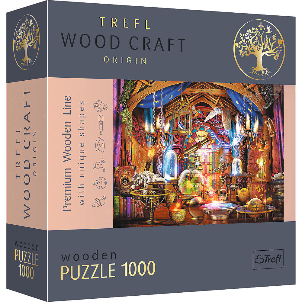 1000 Piece Woodcraft Puzzle Magic Room
