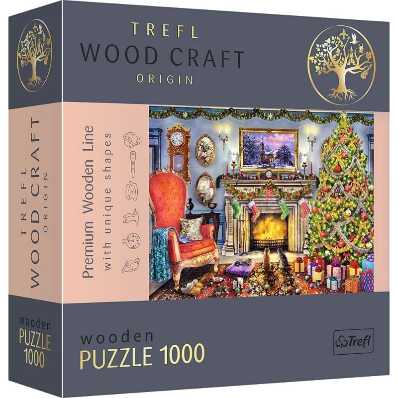 Puzzles - 1000 Wooden Puzzles - By the Fireplace